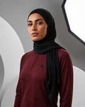 Women's Performance Quarter Zip – Burgundy