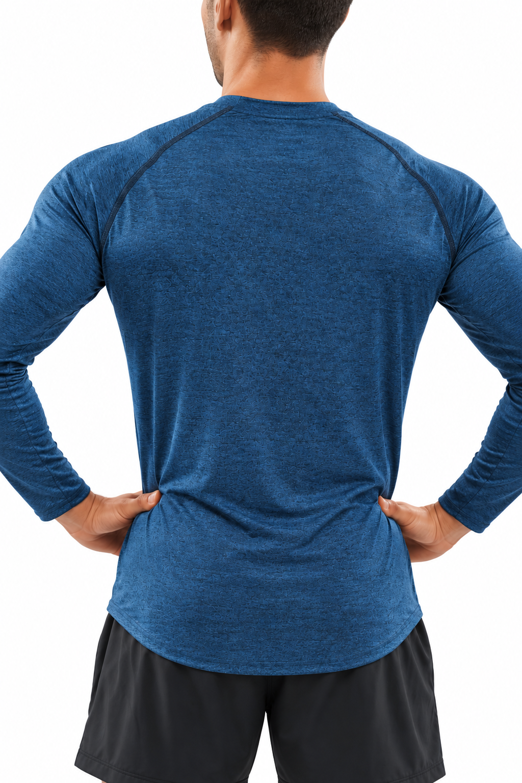 JAGLION026. Men Performance Fitted Long Sleeve