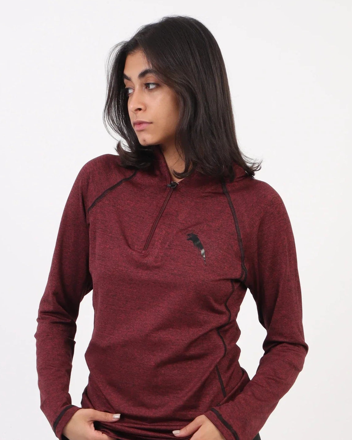 JAGLION WOMEN™ PERFORMANCE ZIPPER LONG SLEEVE