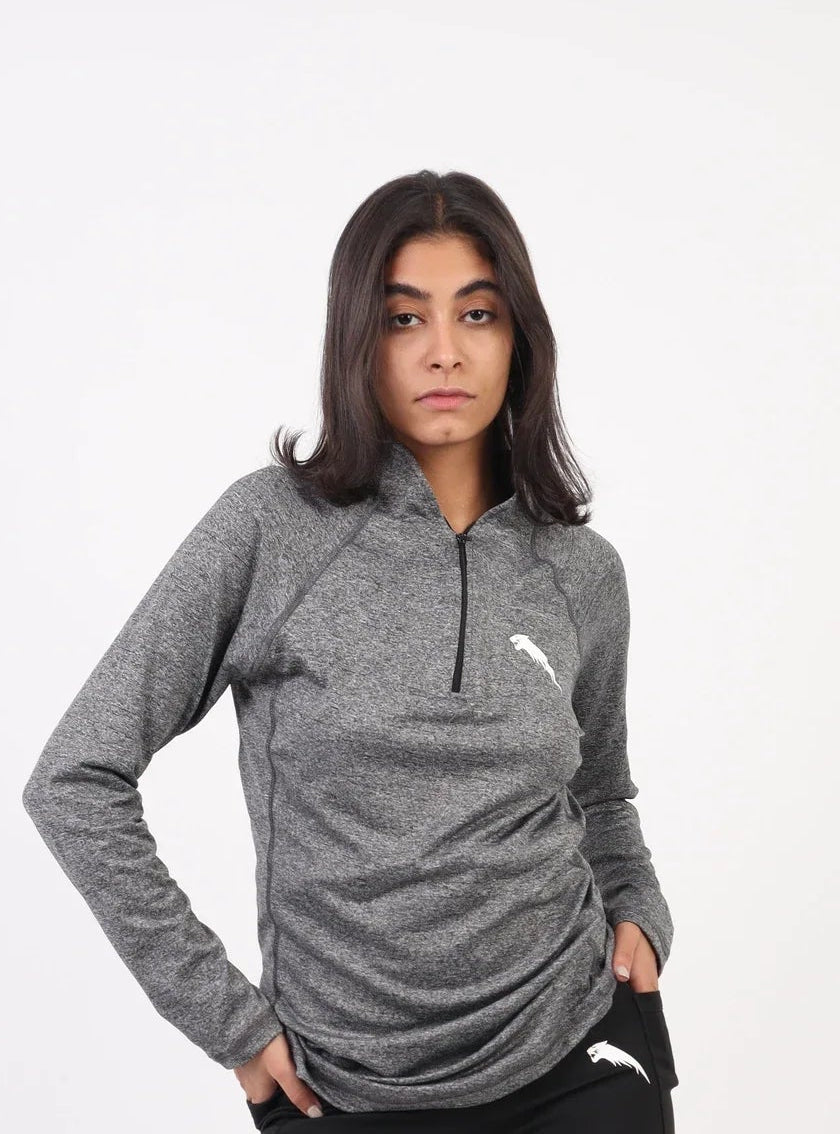 JAGLION WOMEN™ PERFORMANCE ZIPPER LONG SLEEVE